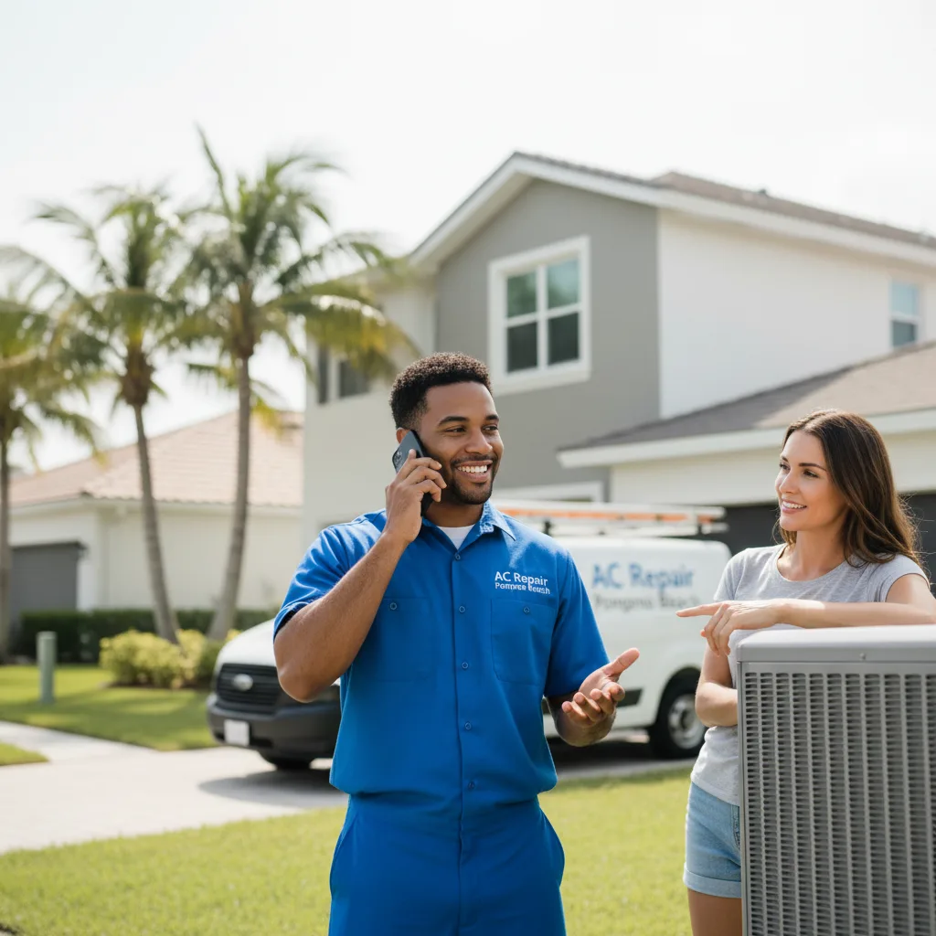 AC Repair Pompano Beach customer support in Westbury
